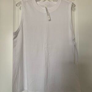 NWT Women’s Lululemon All Yours Tank. Size 8. White.